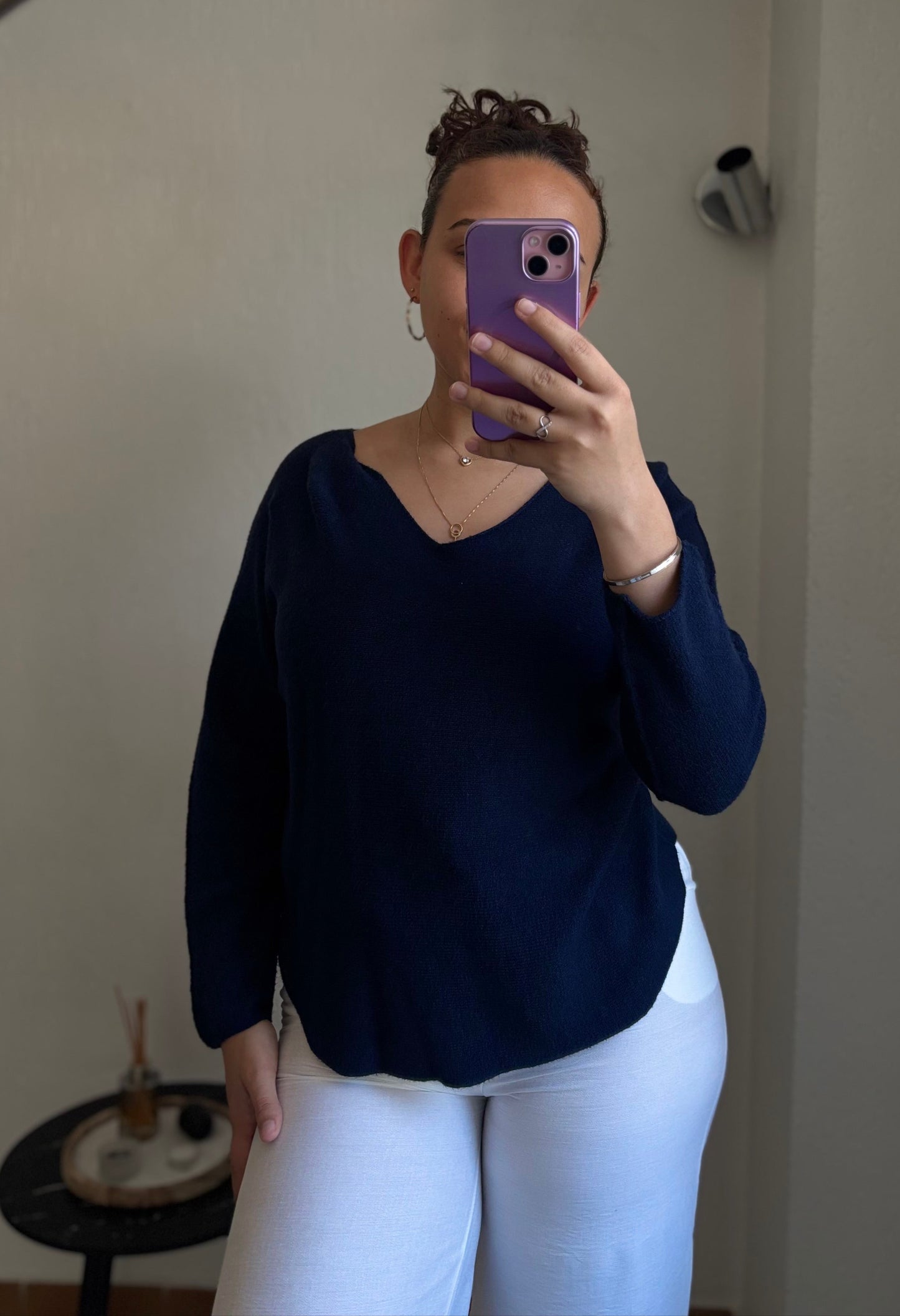 Pull Inès - Bleu foncé