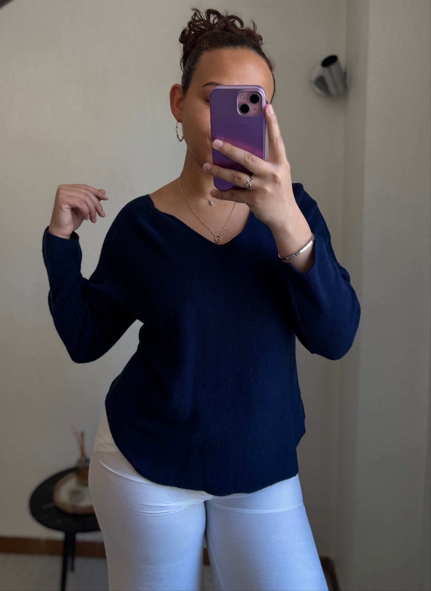 Pull Inès - Bleu foncé