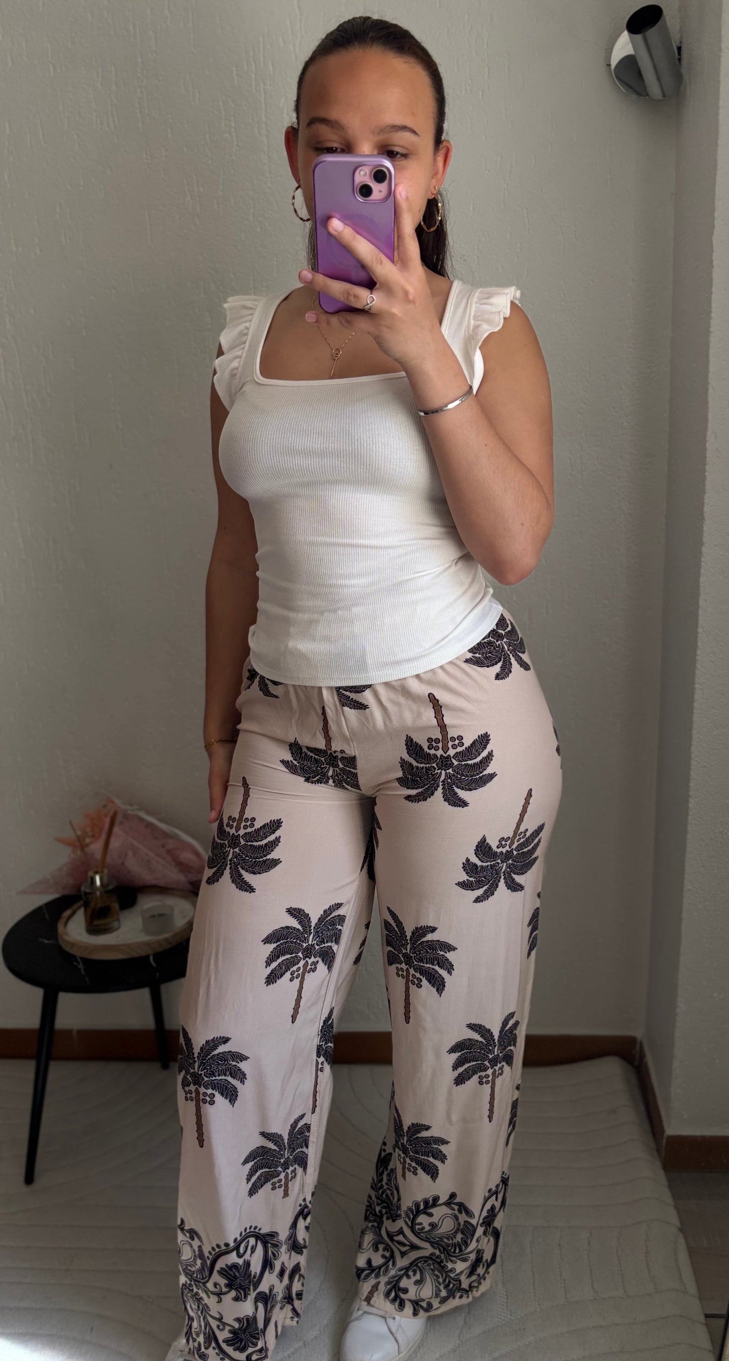 Pantalon Justine - Blanc