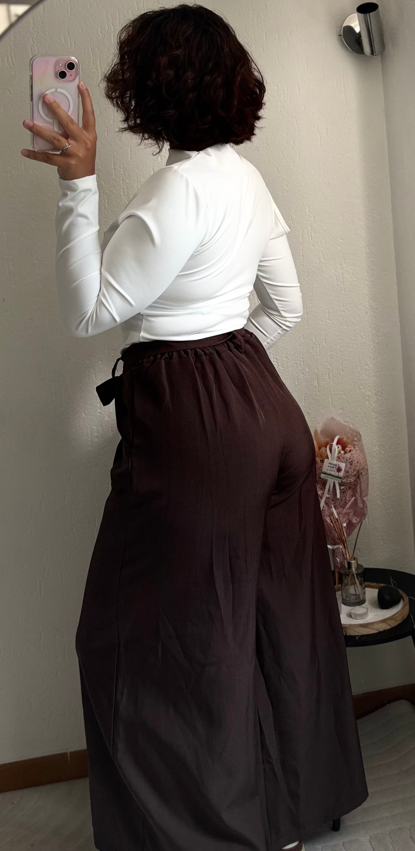 Pantalon Kelly Marron