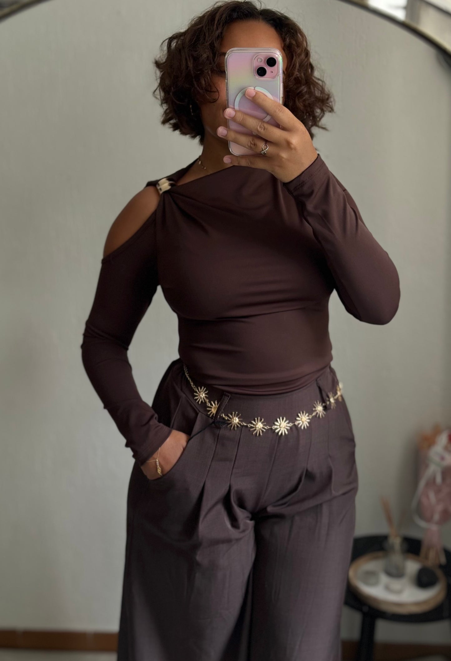 Top Fétia - Marron