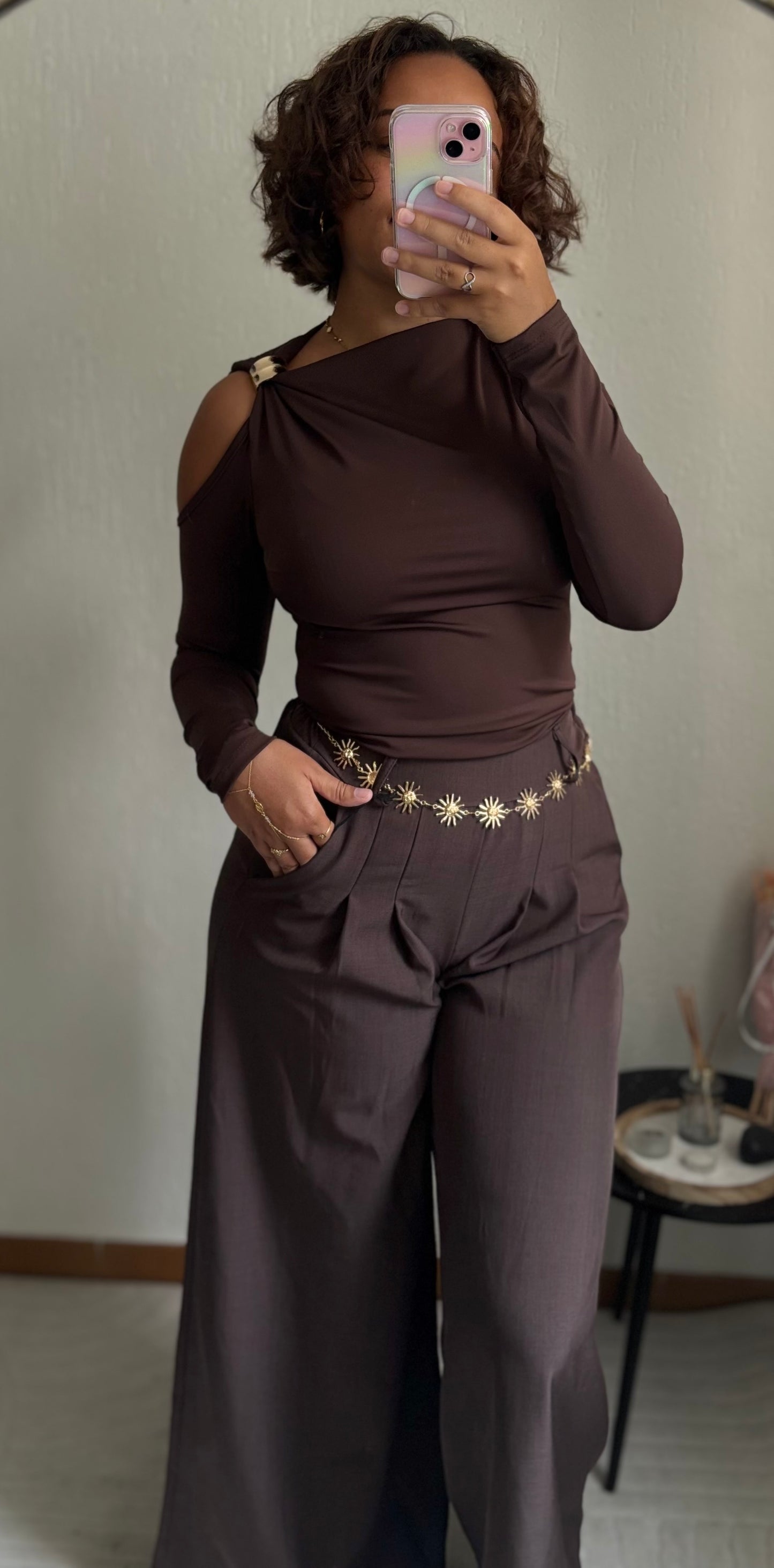Top Fétia - Marron