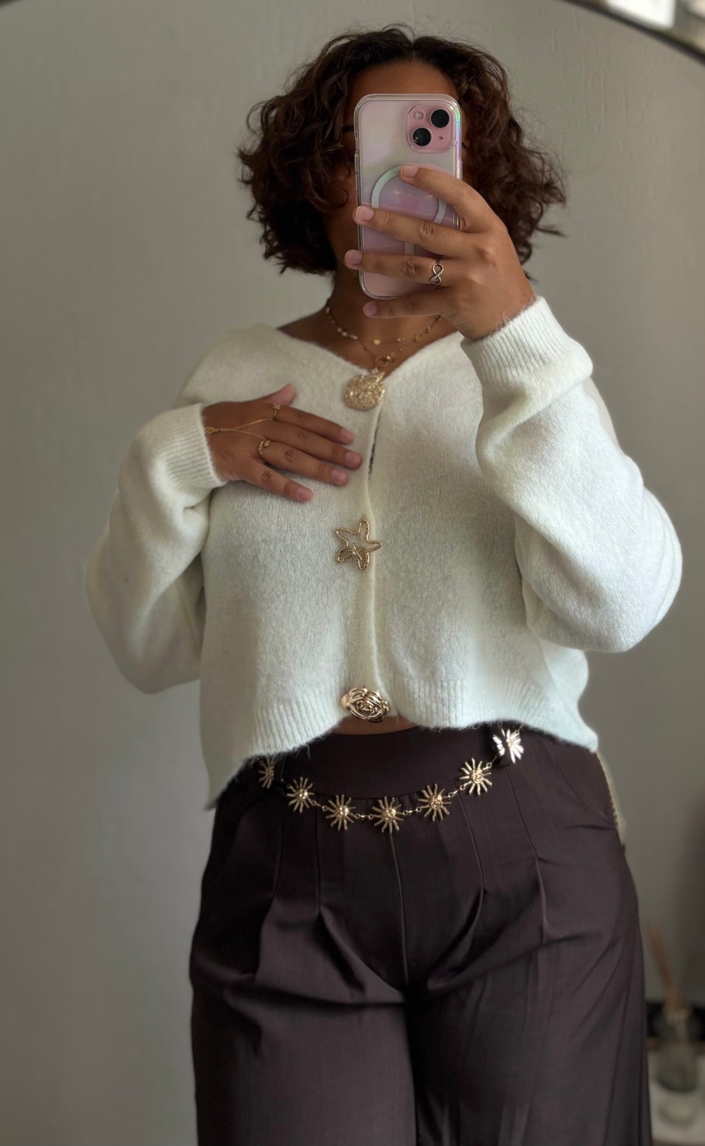 Gilet Soa - Blanc