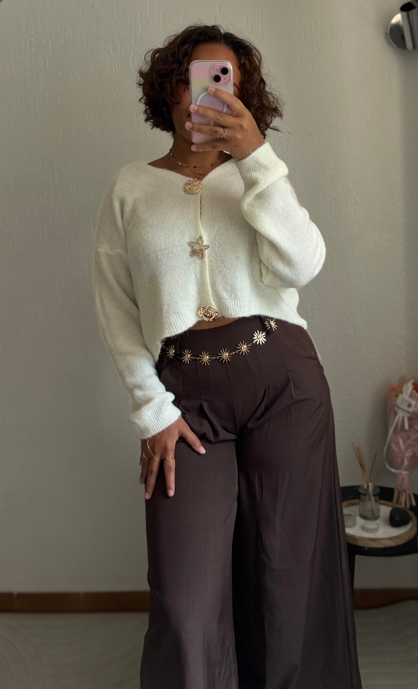 Pantalon Kelly Marron