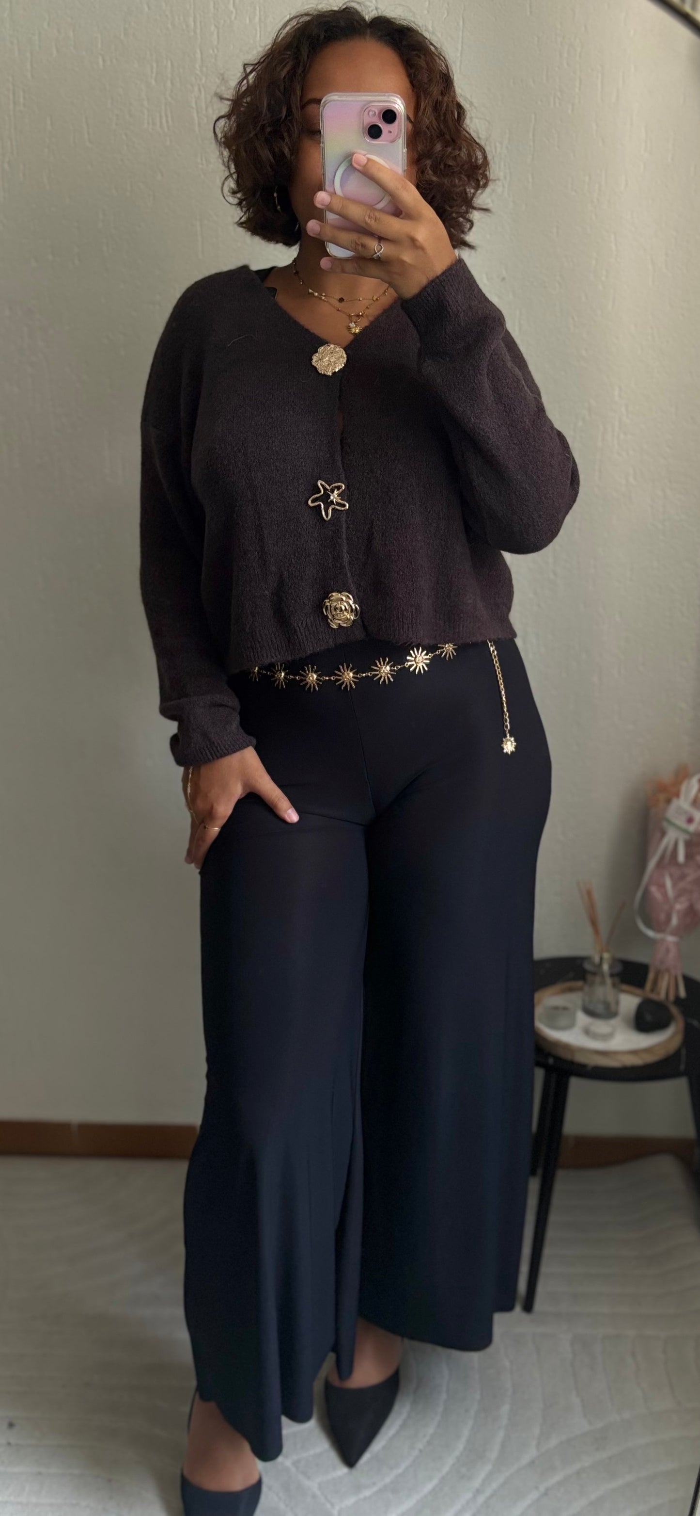 Gilet Soa - Marron