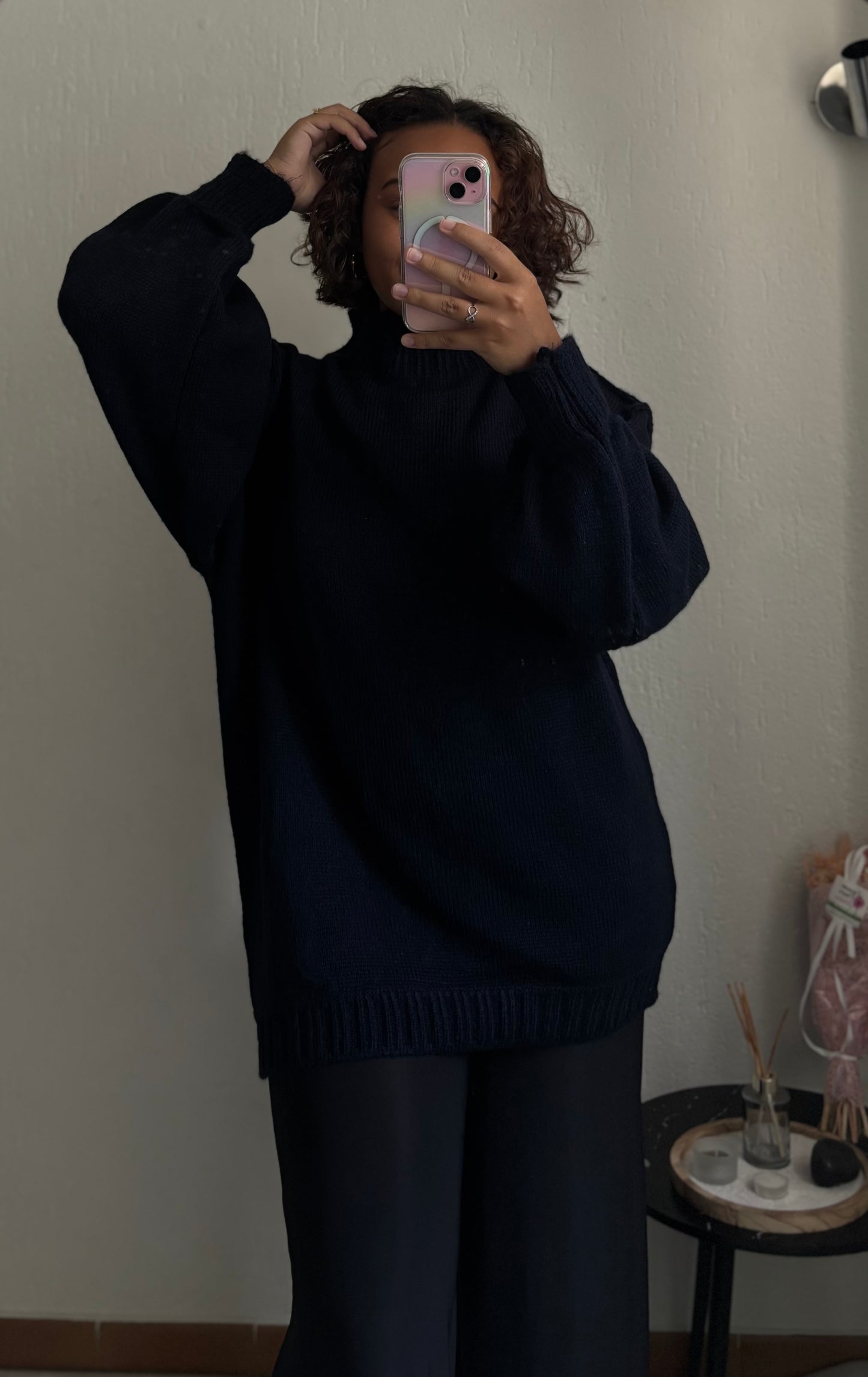 Pull Oversize Lina - Bleu