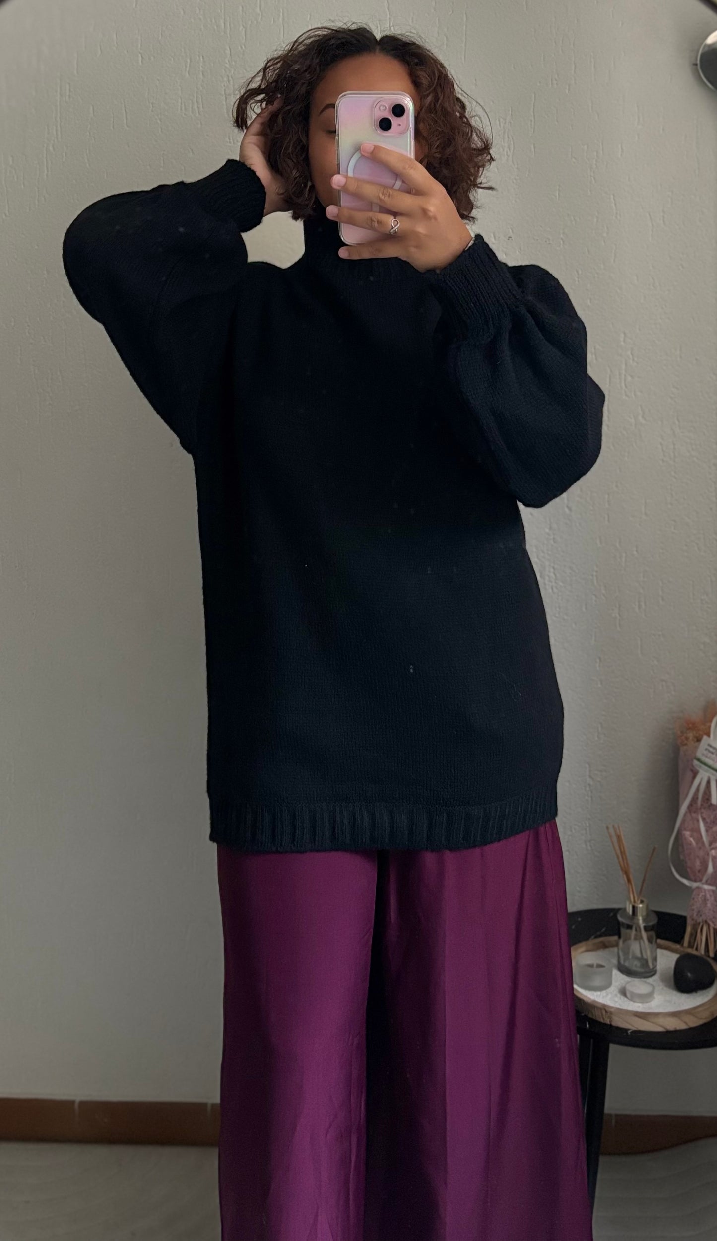 Pull Oversize Lina - Noir