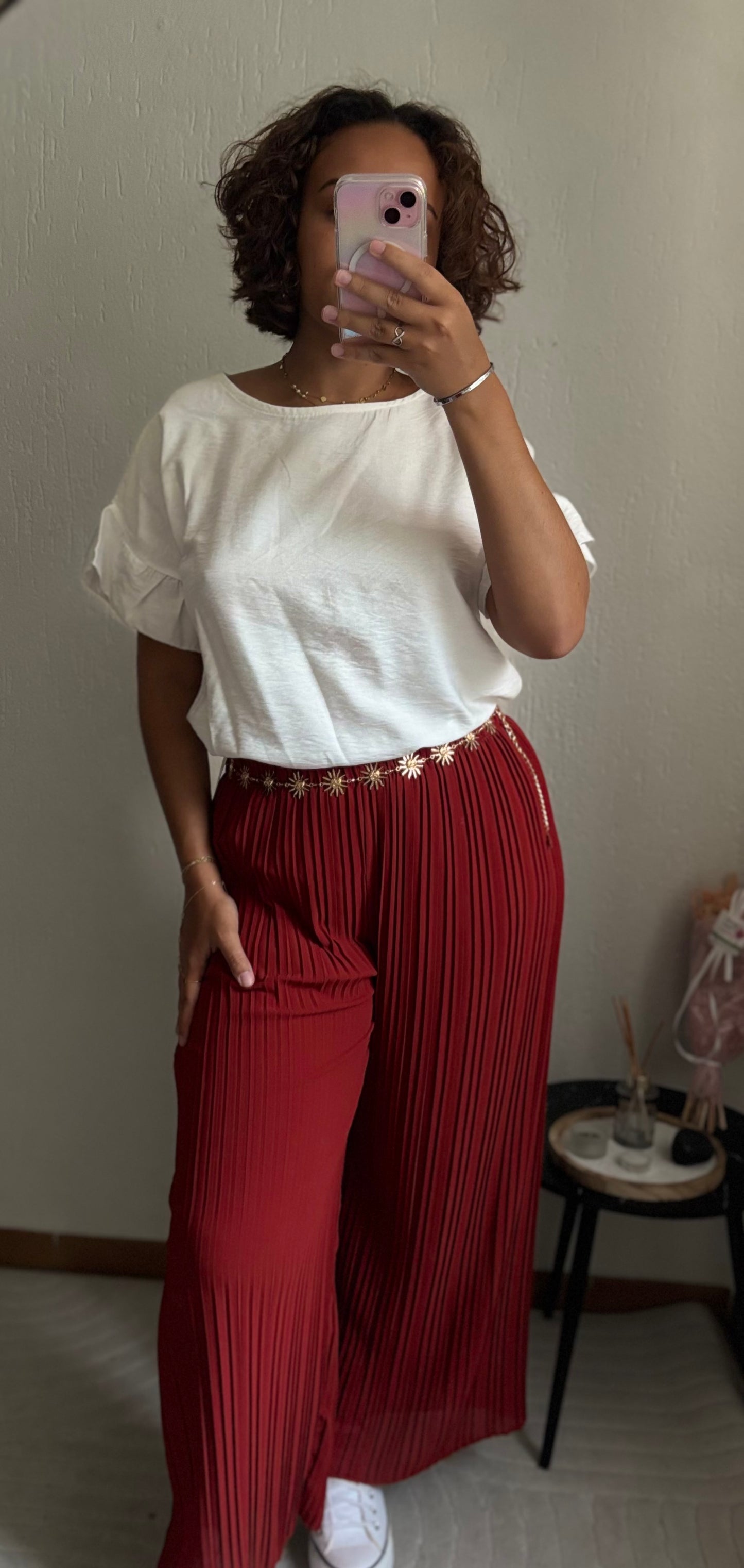 Pantalon Maggie - Terracotta
