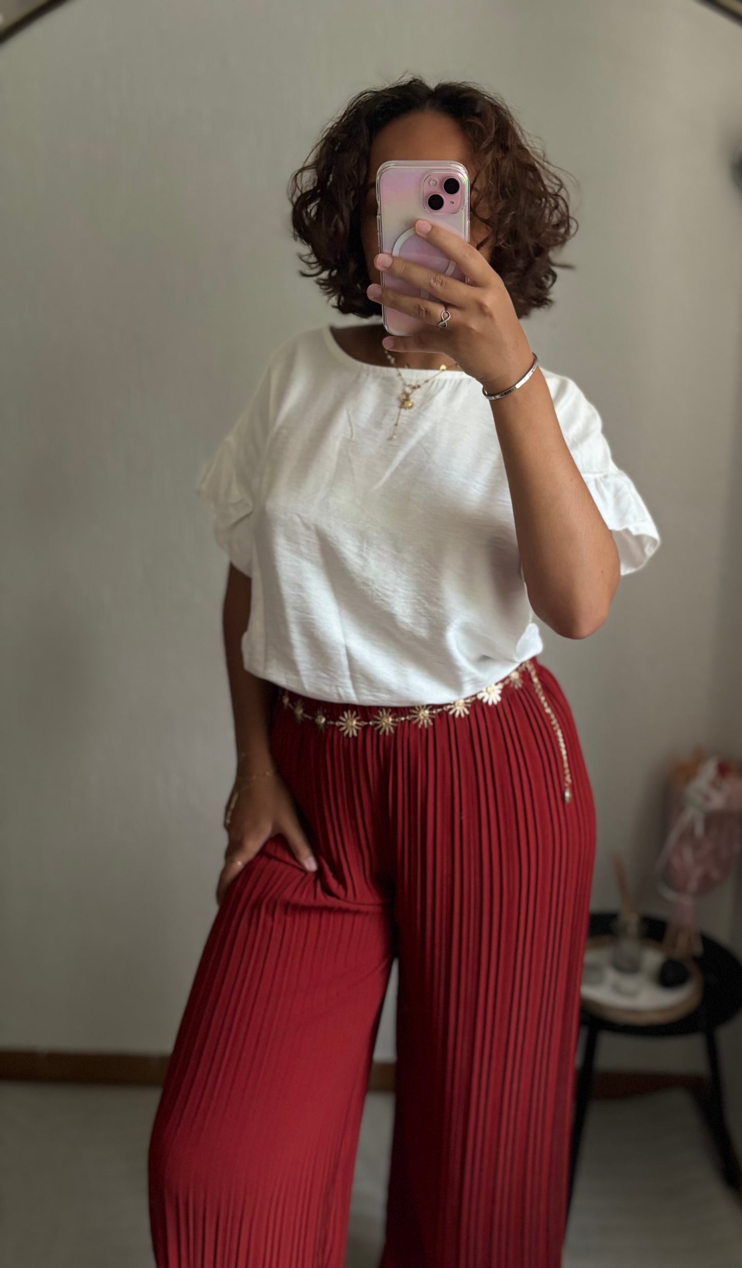 Pantalon Maggie - Terracotta
