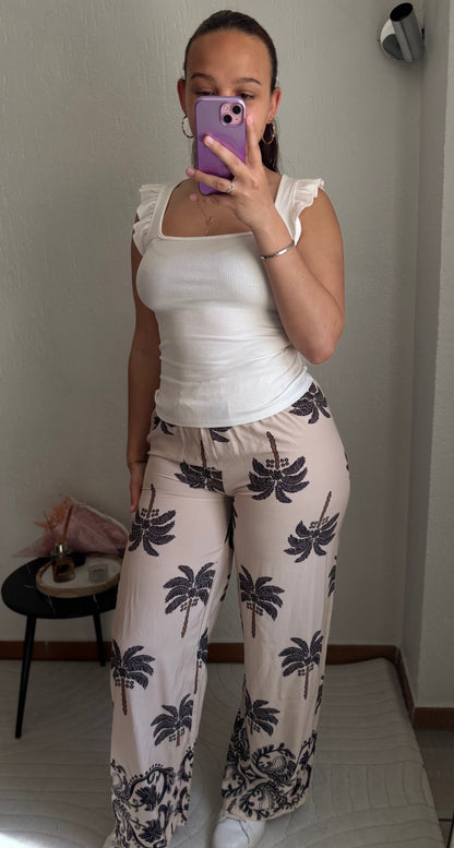 Pantalon Justine - Blanc