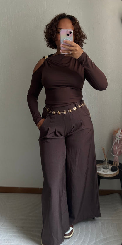 Top Fétia - Marron