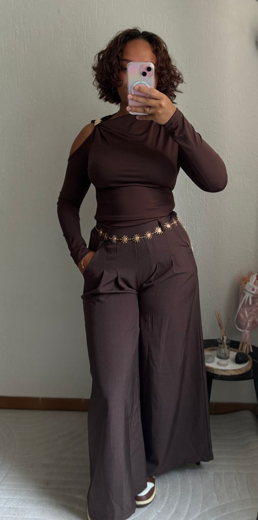 Top Fétia - Marron