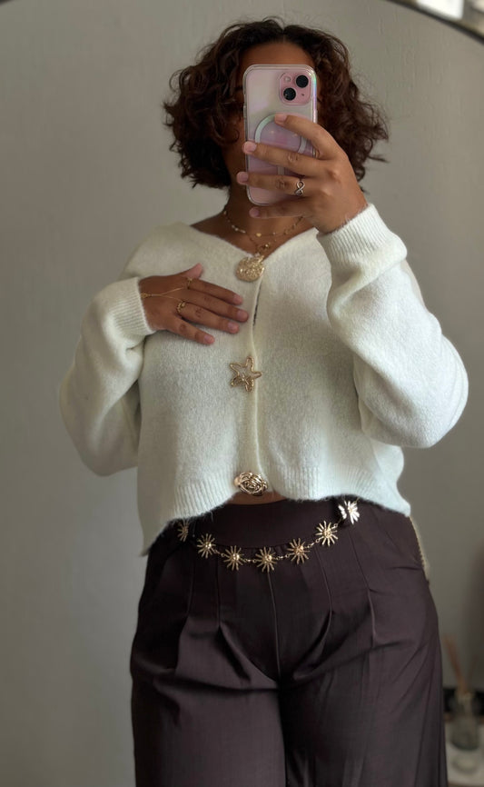 Gilet Soa - Blanc