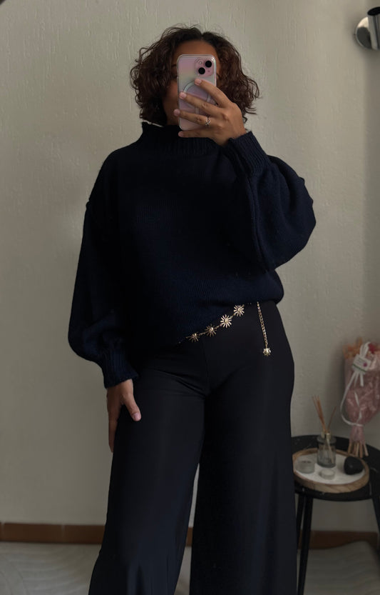 Pull Oversize Lina - Bleu