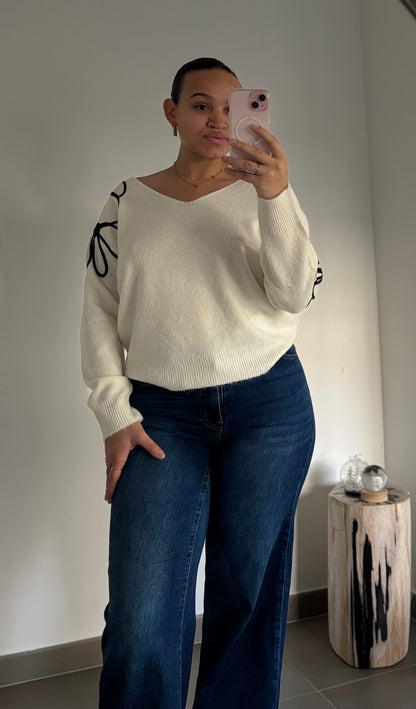Pull Oleana - Blanc