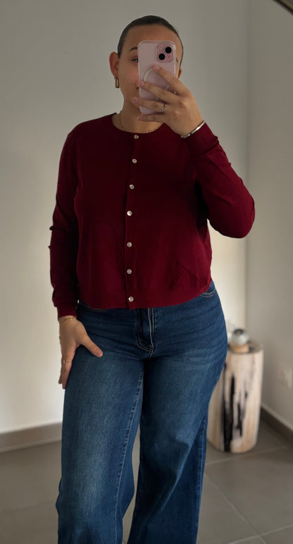 Gilet Laura - Bordeaux