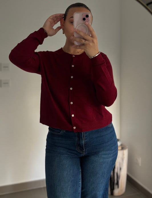 Gilet Laura - Bordeaux